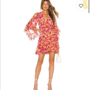 Misa Los Angeles Yasemin Dress in Coral Floral